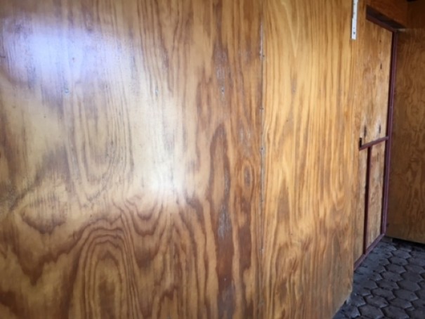 Same walls after sanding and re coating with polyurethane 2